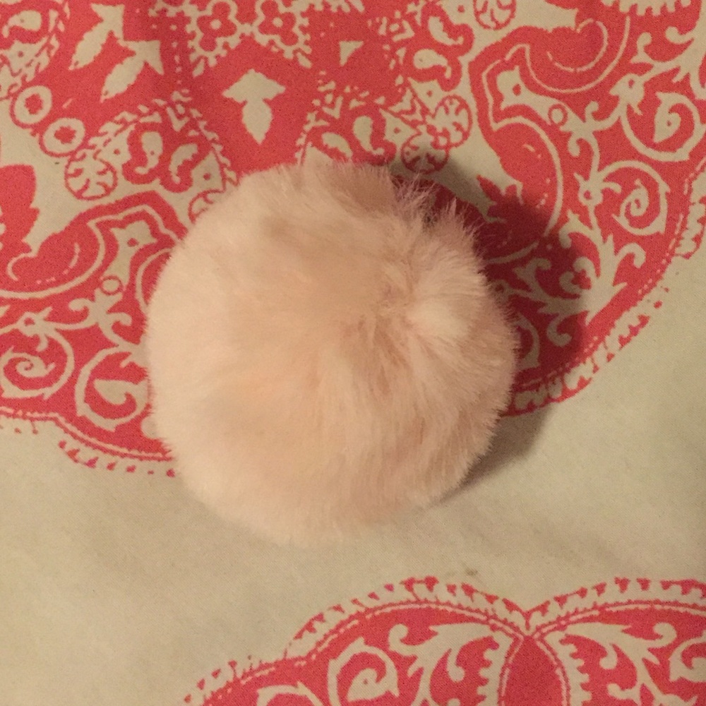 Pom Pom Accessory with Clasp